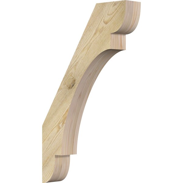 Ekena Millwork 4"W x 20"D x 32"H Olympic Rough Sawn Knee Brace, Douglas Fir BRC04X20X32OLY00RDF - main
